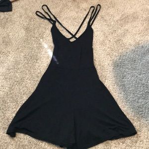 Boohoo Black Romper Size 6